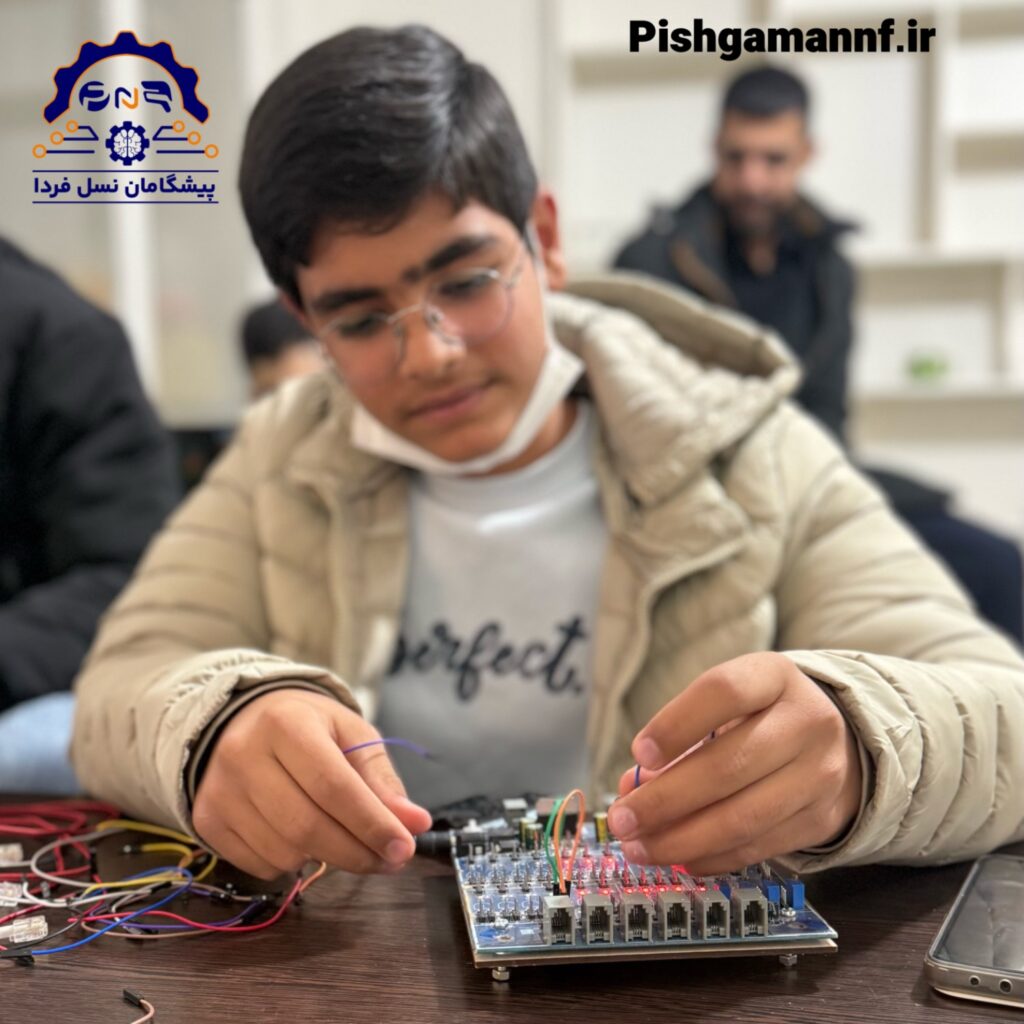 دوره الکترونیک ربات